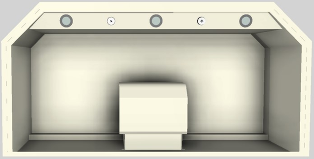 Vent-A-Hood® Designer Series 48" Biscuit Wall Mounted Range Hood-3