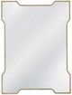 Bassett Mirror Trident Gold Wall Mirror-0