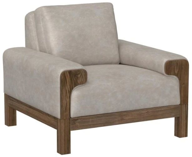 International Furniture Direct Sedona Ivory Accent Chair-0