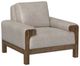 International Furniture Direct Sedona Ivory Accent Chair-0