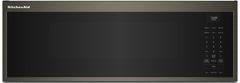 Four à micro-ondes à hotte intégrée de 30 po KitchenAid® de 1.1 pi³ - Acier inoxydable noir