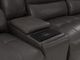 York 6 Piece Power Leather Sectional-4