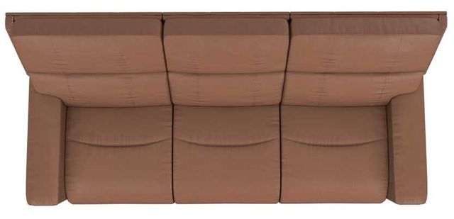 La-Z-Boy® Apollo Caramel Leather Power Reclining Sofa with Headrest and Lumbar-4