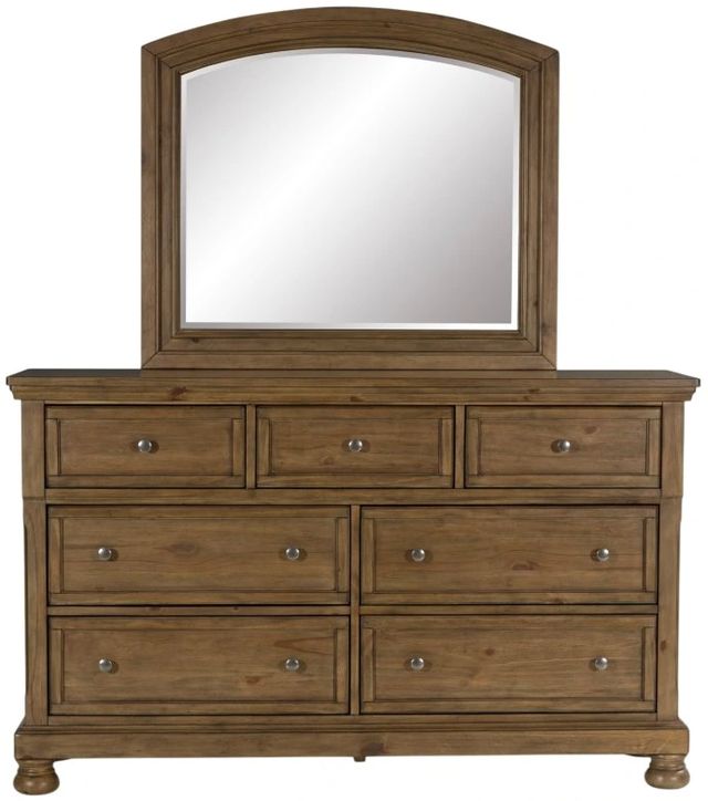 Signature Design by Ashley® Feddinger Medium Brown Dresser and Mirror-1