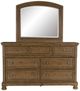 Signature Design by Ashley® Feddinger Medium Brown Dresser and Mirror-1