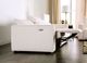 Furniture of America® Treharris White Power Reclining Loveseat-1