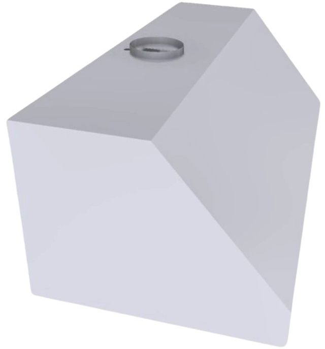 Vent-A-Hood® 48" White Wall Mounted Range Hood-1