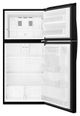 Whirlpool® 30 in. 19.2 Cu. Ft. Black Top Freezer Refrigerator-4