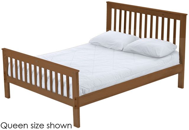 Crate Designs™ Furniture Brindle Full Mission Bed-0