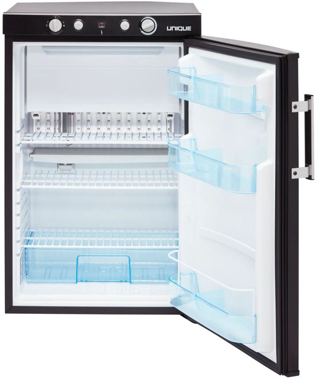 Unique® Appliances 22" 3.4 Cu. Ft. Black Propane Compact Refrigerator-1