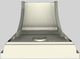 Vent-A-Hood® Designer Series 42" Biscuit Wall Mounted Range Hood-4