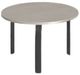 Homecrest™ Outdoor Living Customizable Shadow Rock Aluminum/Stone Round Outdoor End Table-0