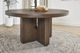 Flexsteel® Athens Brown Pedestal Dining Table-4