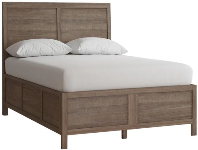 Jofran Inc. Maxton Wash Brown King Panel Bed-0