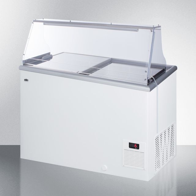 Summit® Commercial 43" 11.7 Cu. Ft. White Dipping Cabinet-1