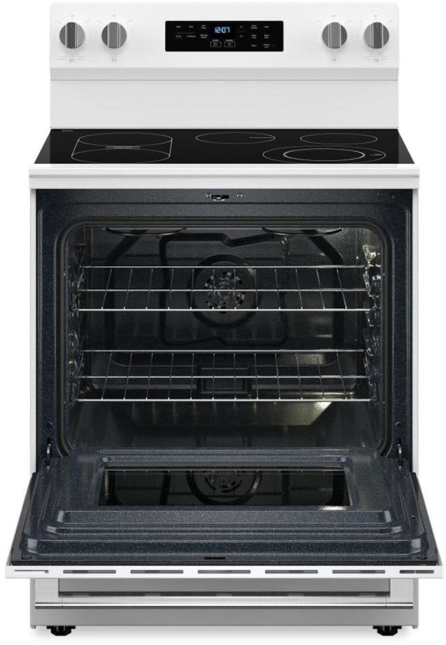 Maytag® 30" White Freestanding Electric Range-2