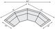Bernhardt Soleil Bernhardt Living 2-Piece Curved Sectional-3