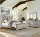 Liberty Furniture Heartland 3-Piece Antique White Optional King Bedroom Set-1