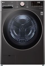 LG 4.5 Cu. Ft. Black Steel Front Load Washer