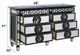 ACME Furniture Varian II Black/Silver Dresser-2