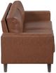 Homelegance® Malcolm Chocolate Loveseat-3