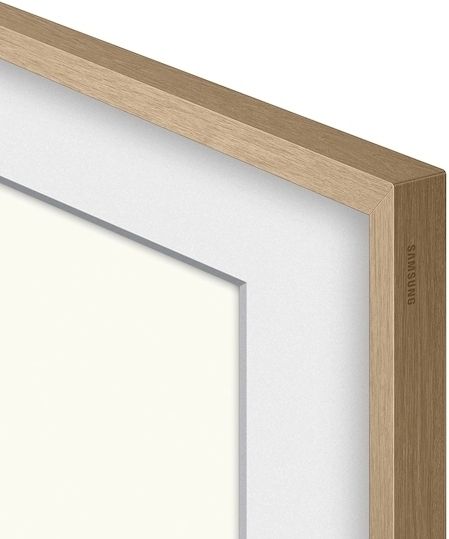 Samsung The Frame Customizable 50" Teak Modern Bezel-0