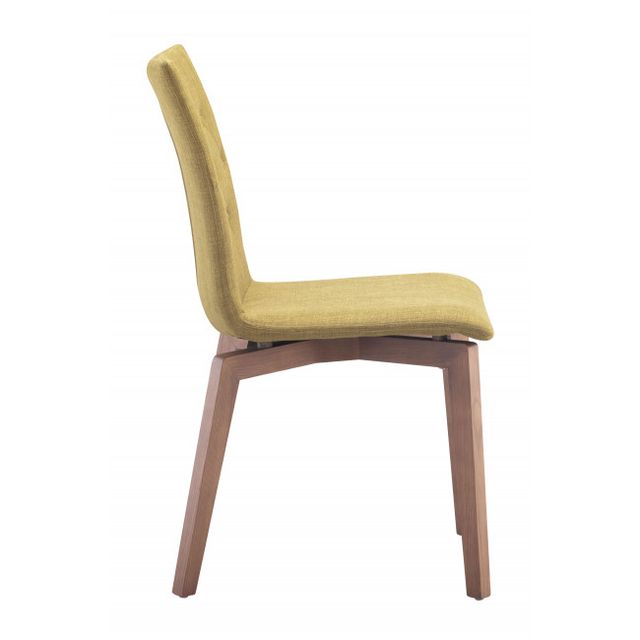 Zuo® Modern Pea Green Orebro Dining Chair-1