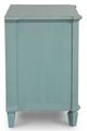 Bassett® Furniture Trafford Lagoon 3-Drawer Nightstand-2