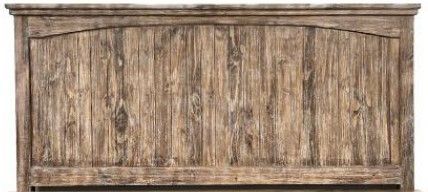 Million Dollar Rustic Macy Barnwood Full Panel Bed-1