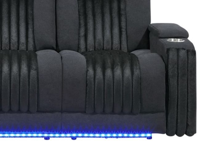 Global Furniture USA U6638 Corduroy Power Recliner Sofa-1