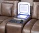 Signature Design by Ashley® Mestrino Hickory Power Reclining Loveseat-2