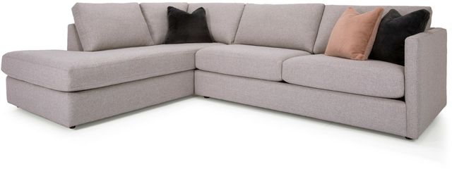 Decor-Rest® Furniture LTD 2068 2-Piece Left-Arm Facing Sofa Sectional and Chaise-0