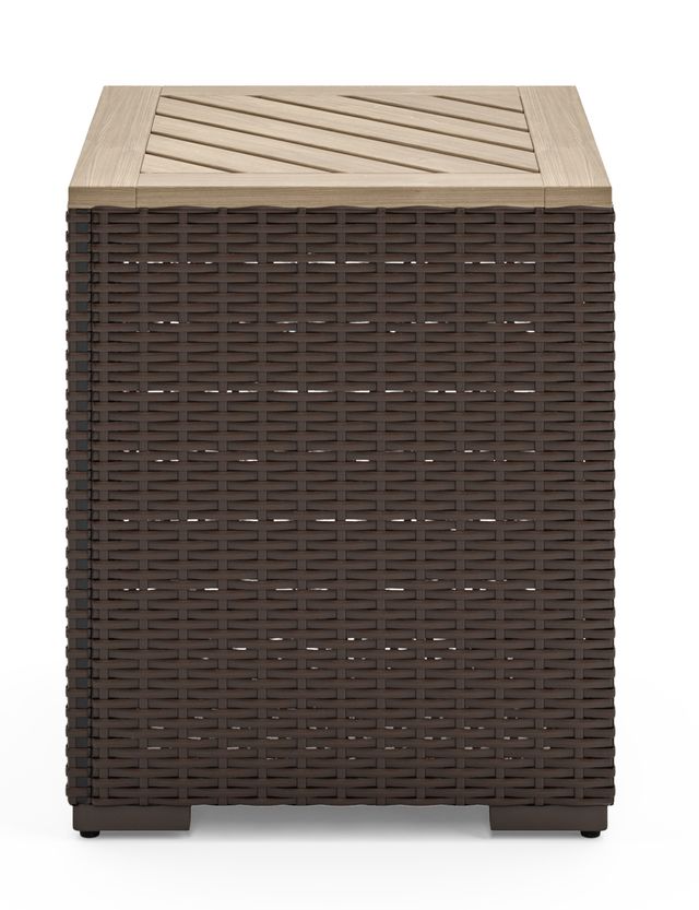 homestyles® Palm Springs Brown End Table with Removable Top-0