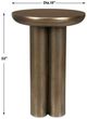 Uttermost® Thorp Antique Brass Aluminum Indoor-Outdoor Accent Table-2