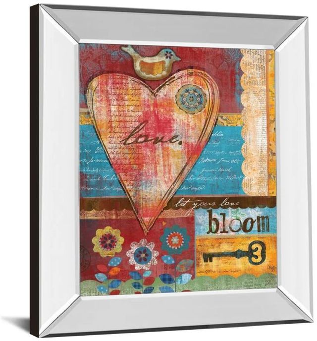 Classy Art Love by Mollie B Mirror Mirror Framed Wall Art-1
