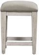 Liberty Furniture Heartland Antique White/Gray Taupe Upholstered Console Stool-3