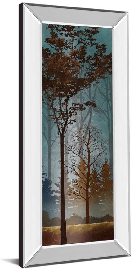 Classy Art Fading to Dusk I by Conrad Knutsen Mirror Framed Wall Art-1