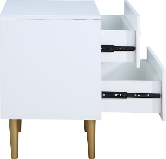 Meridian Furniture Zayne White Nightstand-3