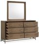 Magnussen Home® Lindon Belgian Wheat Double Drawer Dresser-2