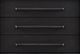Bernards Elure Peppercorn 3-Drawer Nightstand-1