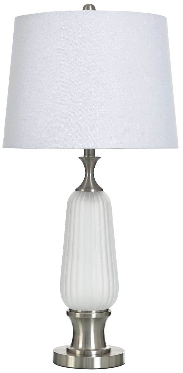 Stylecraft Lofland Silver Table Lamp-0
