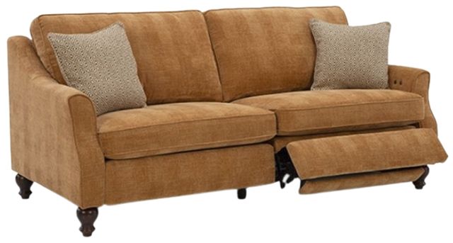 Best® Home Furnishings Customizable Adeline Revella Fabric Incliner Sofa with Dark Walnut Legs-1