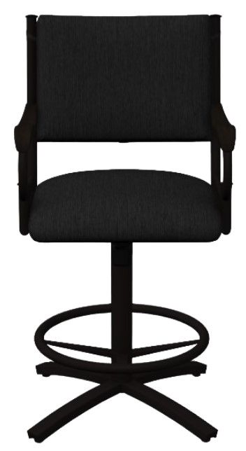 Chromcraft™ Customizable Rowan Counter Arm Chair-3