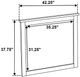 Coaster® Hazlewood Vineyard Oak Dresser Mirror-2
