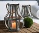 A & B Home Samana Weathered Gray Candle Holder-1