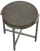 Fairfield® West Camden Tahitian Pearl End Table with Black Base-3