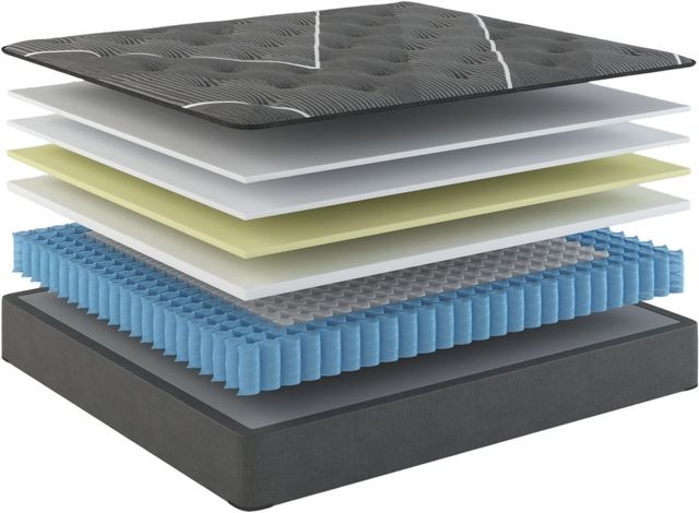 Sherwood® Bedding XXV Aurora X 10" Hybrid Medium Tight Top Twin Mattress in a Box-3