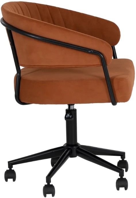 Linon Portland Caramel Office Chair-4