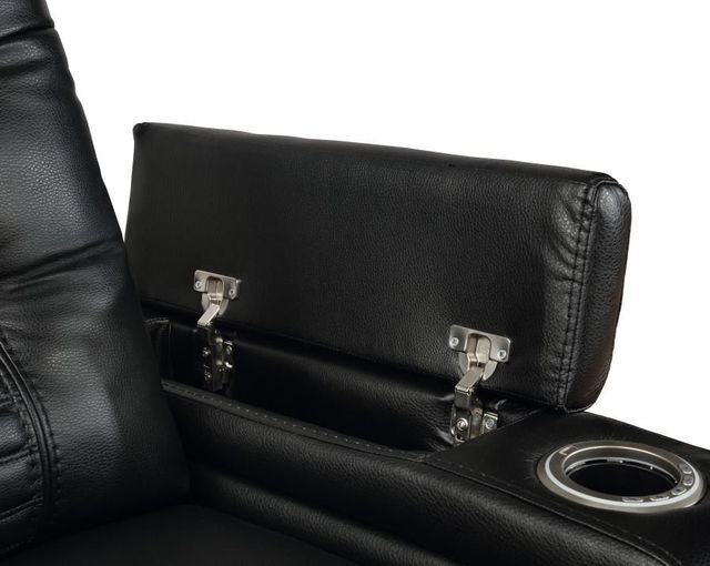 Coaster® Zane 6-Piece Black Theater Seating-4