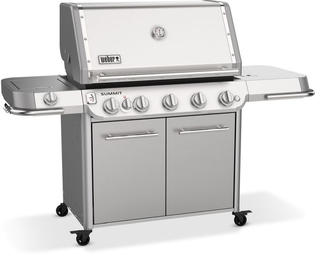 Weber® Summit® FS38 S 5-Burner Stainless Steel Freestanding Liquid Propane Grill-1